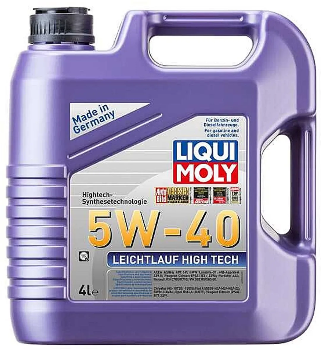 Liqui Moly Leichtlauf High Tech 5W40 Motorolie 4L