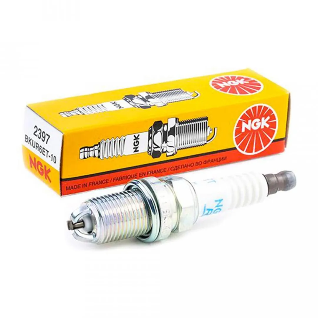 NGK Bougie BR8HS-10 - Scooter MBK 100 Nitro 1999-2003 - Wit