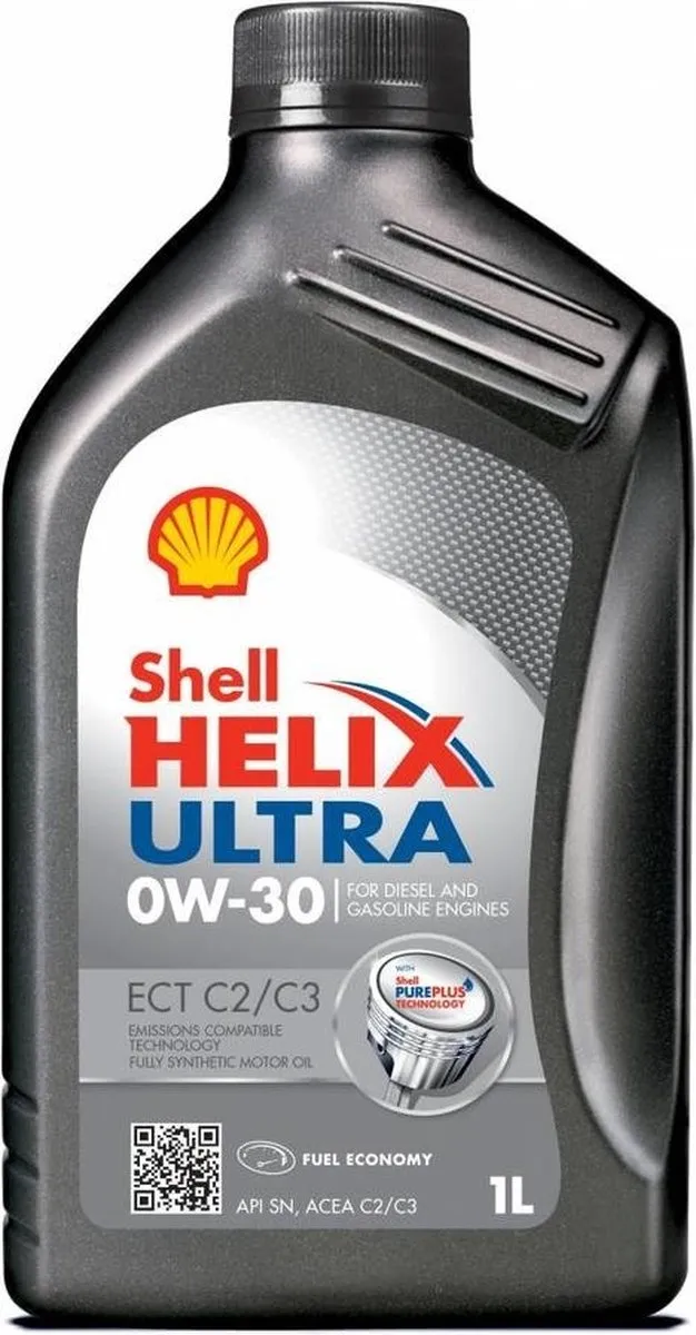 Shell Helix Ultra ECT C2/C3 0W-30 Motorolie 1L