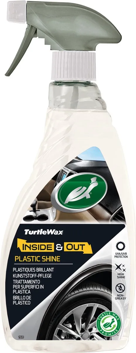 Turtle Wax Inside & Out Plastic Shine 500ml