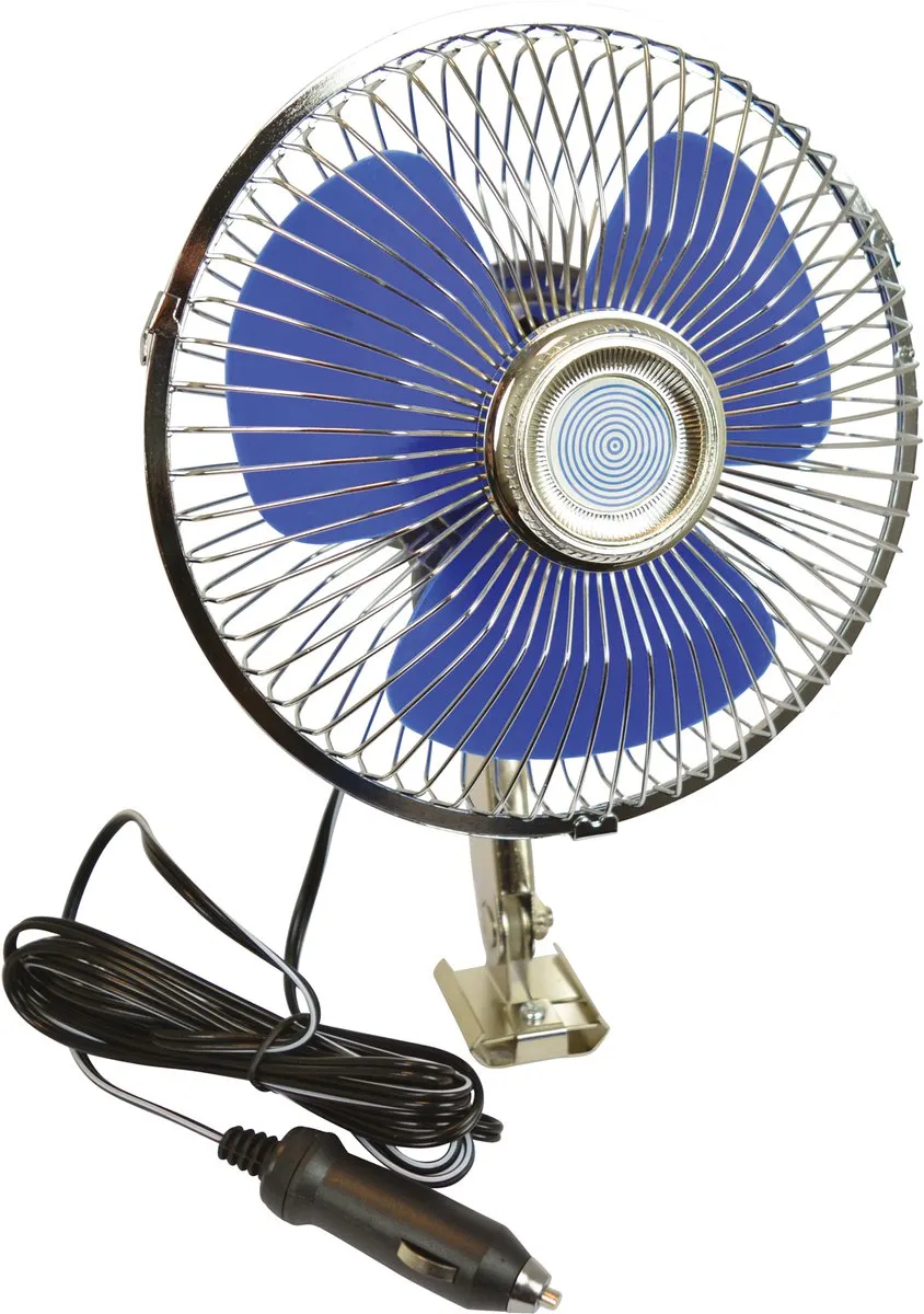 Carpoint Ventilator 12V 0570010 - 50W - Ø15cm - Zilver - afbeelding 6 van 6