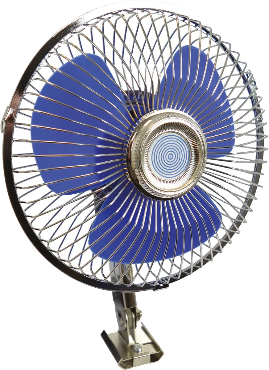 Carpoint Ventilator 12V 0570010 - 50W - Ø15cm - Zilver