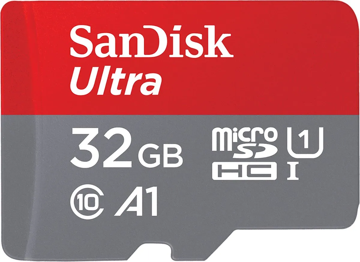 SanDisk MicroSDHC Ultra Android 32GB - 2 Stuks