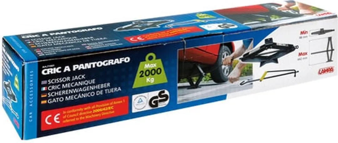 Lampa Schaarkrik 2000 kg - 98-442 mm - Zwart