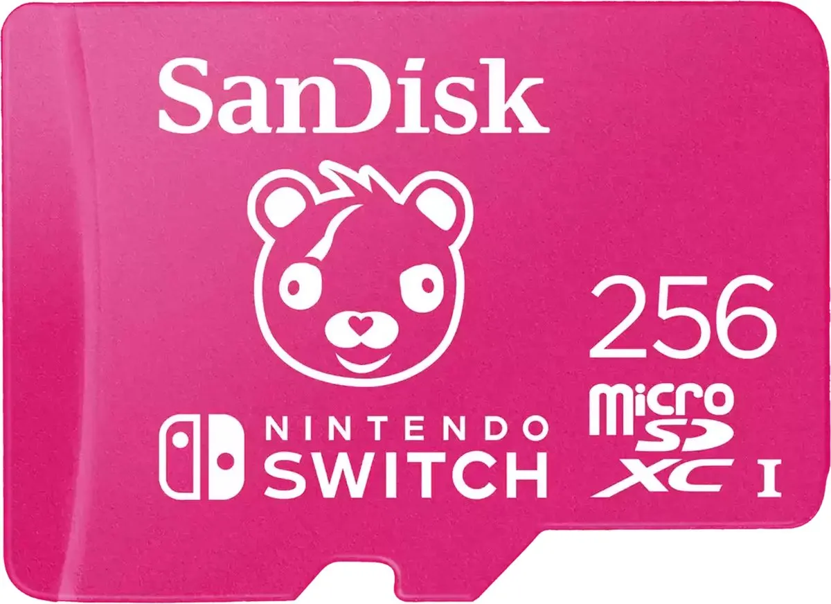 SanDisk Nintendo Switch MicroSDXC 256GB SDSQXAO-256G-GN6ZG