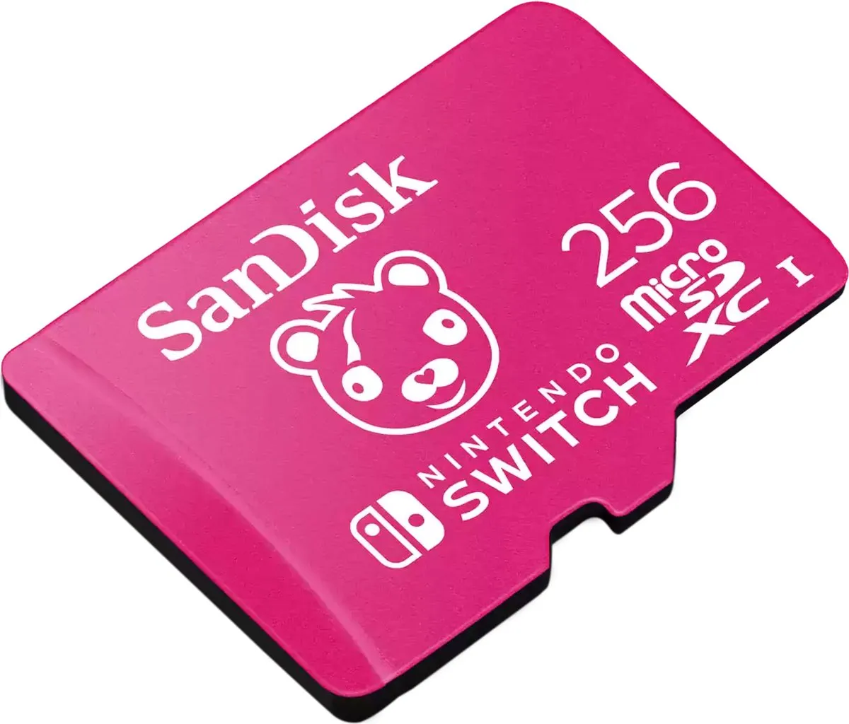 SanDisk Nintendo Switch MicroSDXC 256GB SDSQXAO-256G-GN6ZG