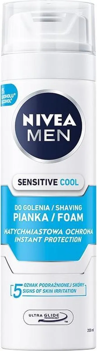 NIVEA Men Sensitive Cooling Foam 200ml