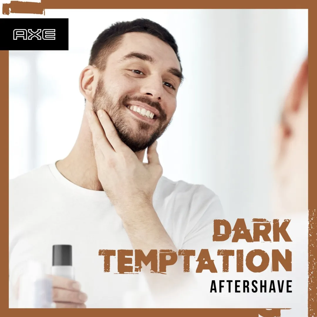 Axe Dark Temptation Aftershave - 6x100ml