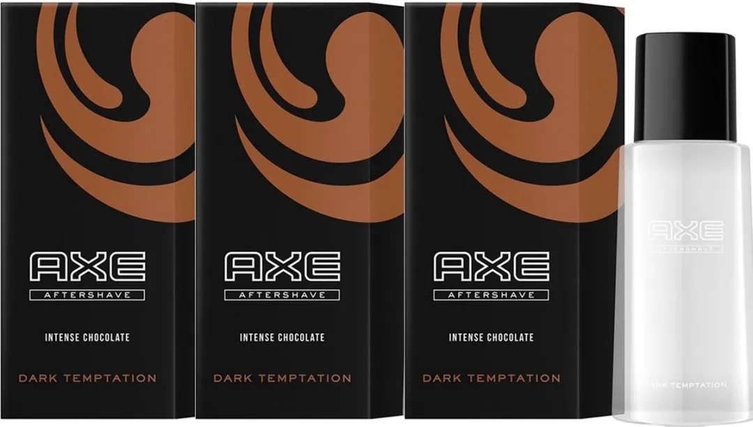 AXE After Shave Dark Temptation - Voordeelverpakking 3 x 100 ml