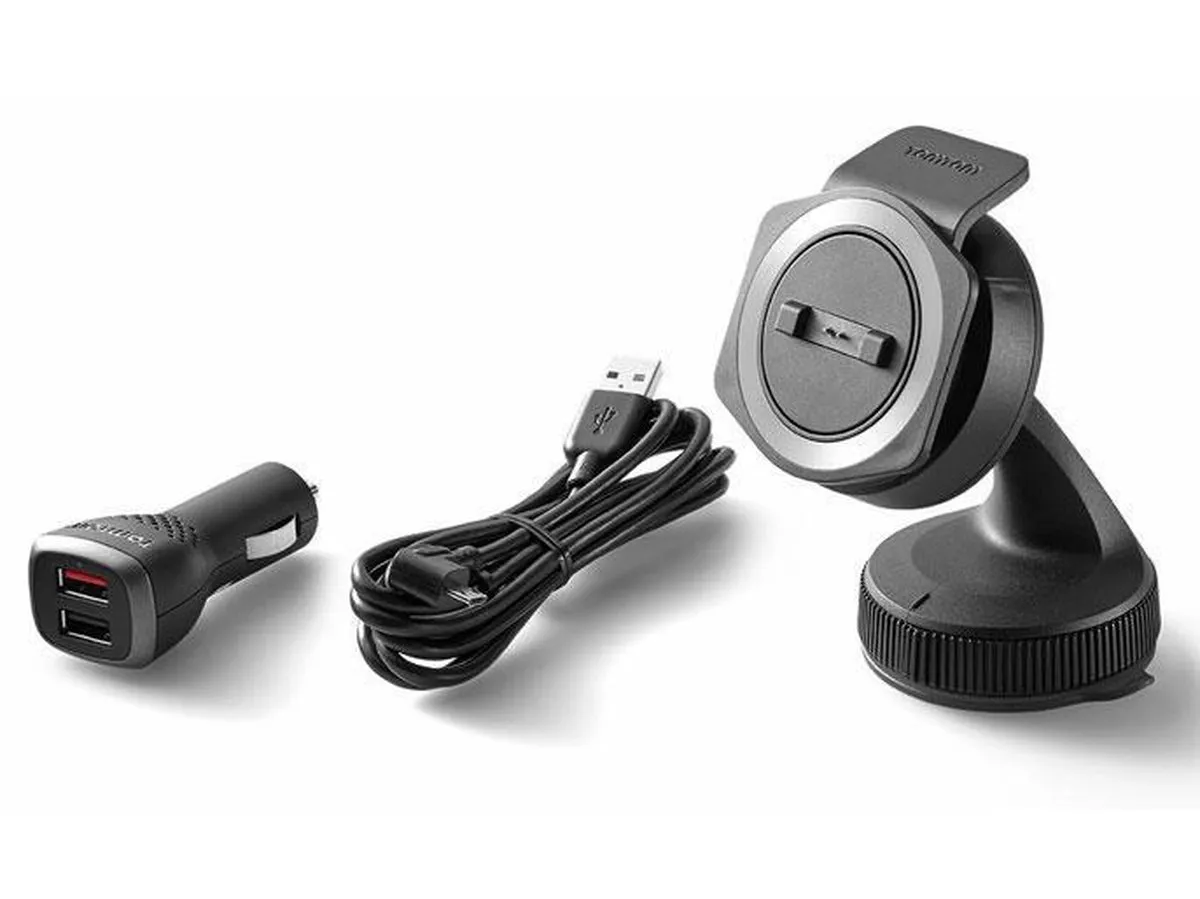 TomTom Rider Car Mounting Kit - Autohouder & Hoes - Zwart