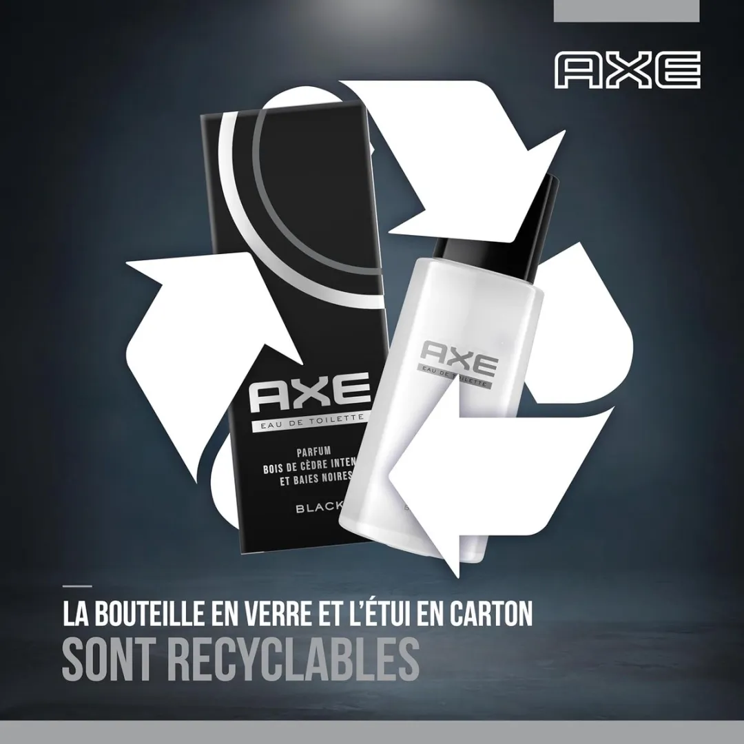 Axe Black Set - Eau de Toilette 100ml / Douchegel / Deo Spray 72H