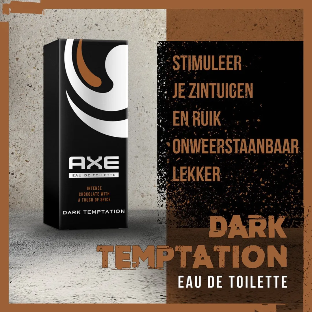 Axe After Shave Dark Temptation - 200ml (2x100ml) - afbeelding 3 van 3