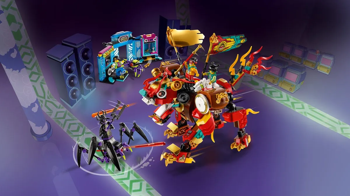 LEGO Monkie Kid Leeuwenbewaker 80021 - 774 Stukken - 5 Minifiguren - afbeelding 3 van 6