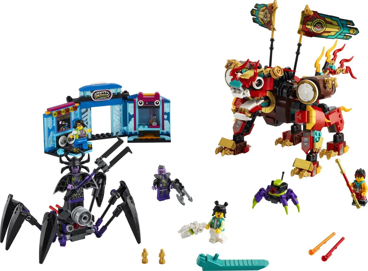 LEGO Monkie Kid Leeuwenbewaker 80021 - 774 Stukken - 5 Minifiguren - afbeelding 2 van 6