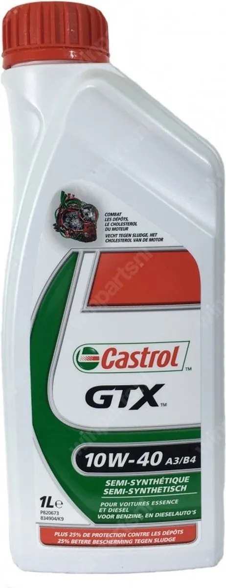Castrol GTX 10W-40 Motorolie 1L