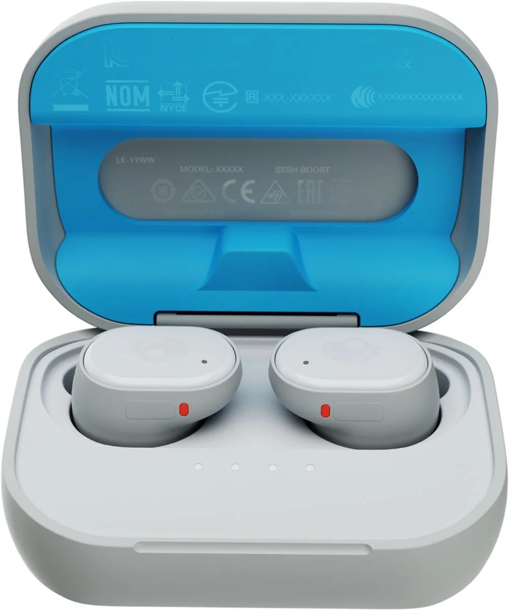 Skullcandy Grind Oordopjes Draadloos - Lichtgrijs/Blauw