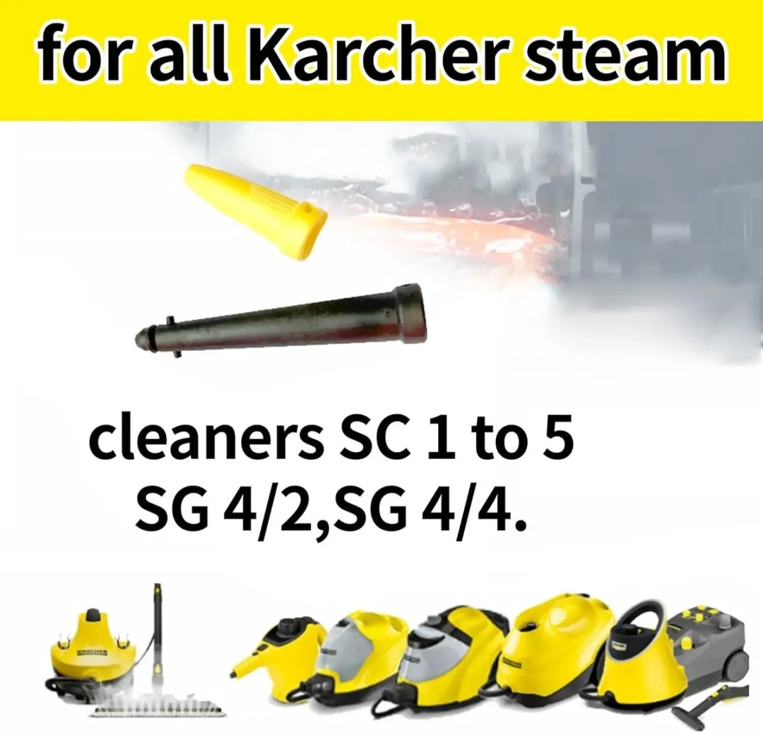 Kärcher Stoomreiniger Accessoires 2.863-2630 - 2 Stuks - Zwart/Geel