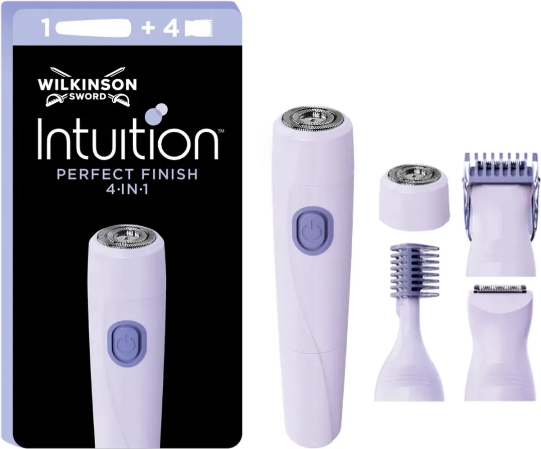 Wilkinson Sword Intuition Perfect Finish 4-in-1 Trimmer - Paars - afbeelding 6 van 6