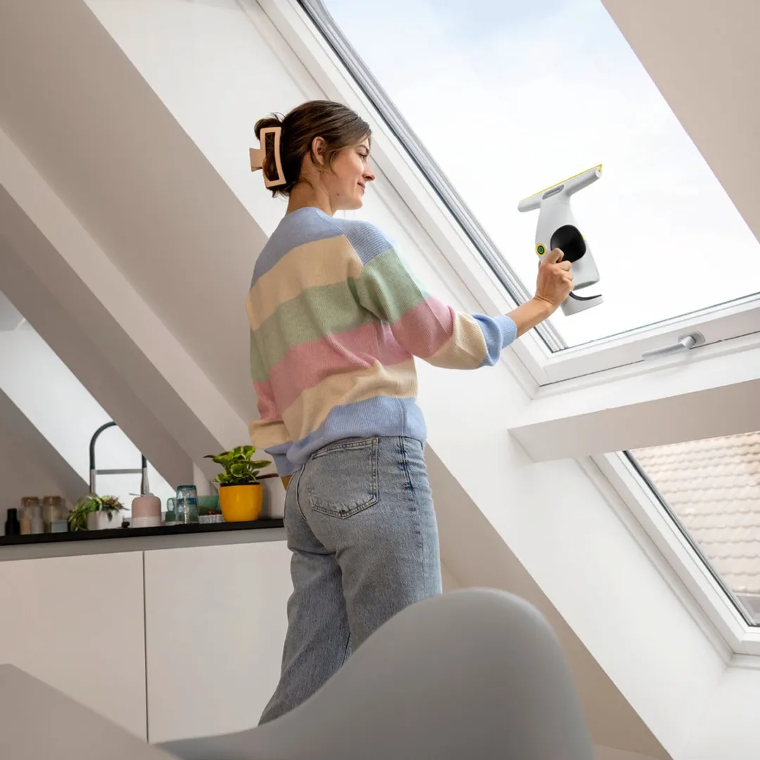 Kärcher WV 1 Compact Care Window Vac - Draadloos - Wit