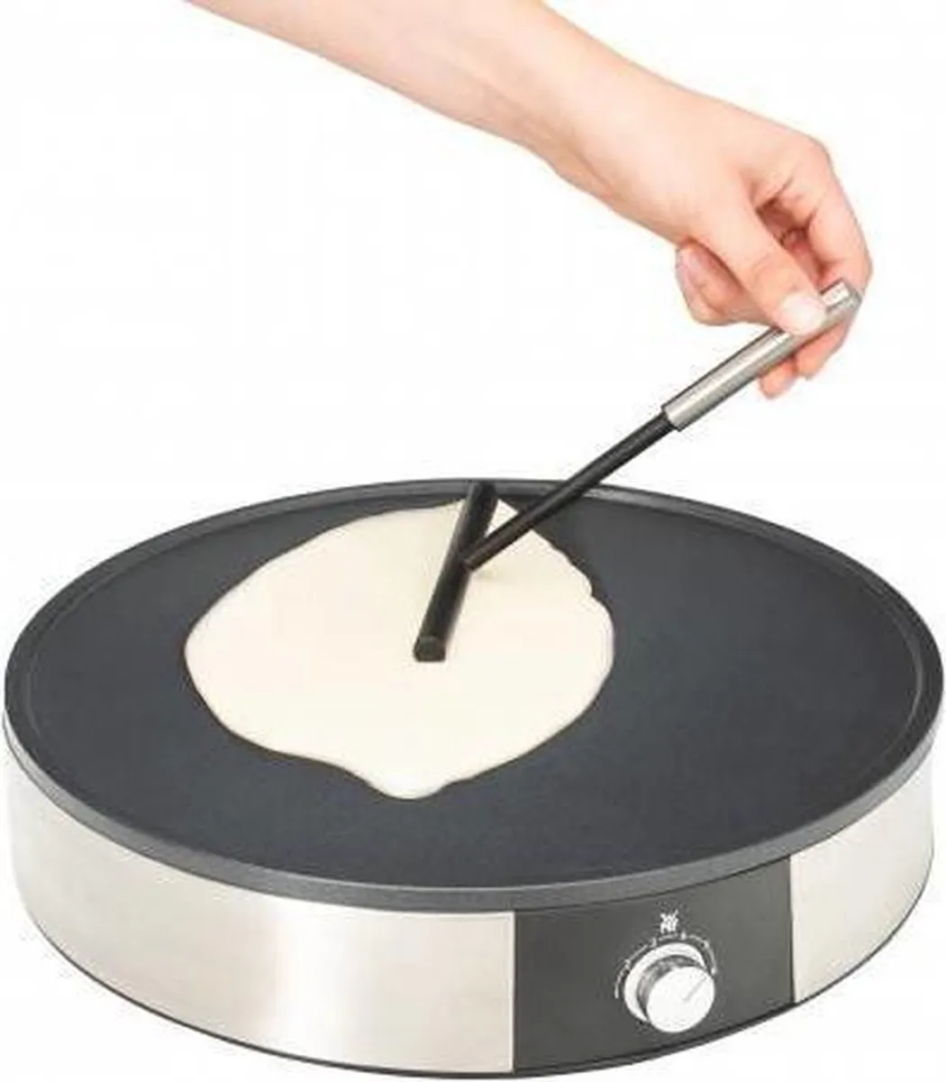 WMF Lono Crêpemaker 33cm 1600W - Zwart/Zilver - afbeelding 5 van 6