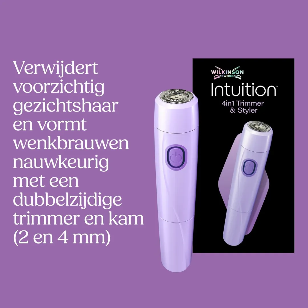 Wilkinson Sword Intuition 4in1 Trimmer - Paars