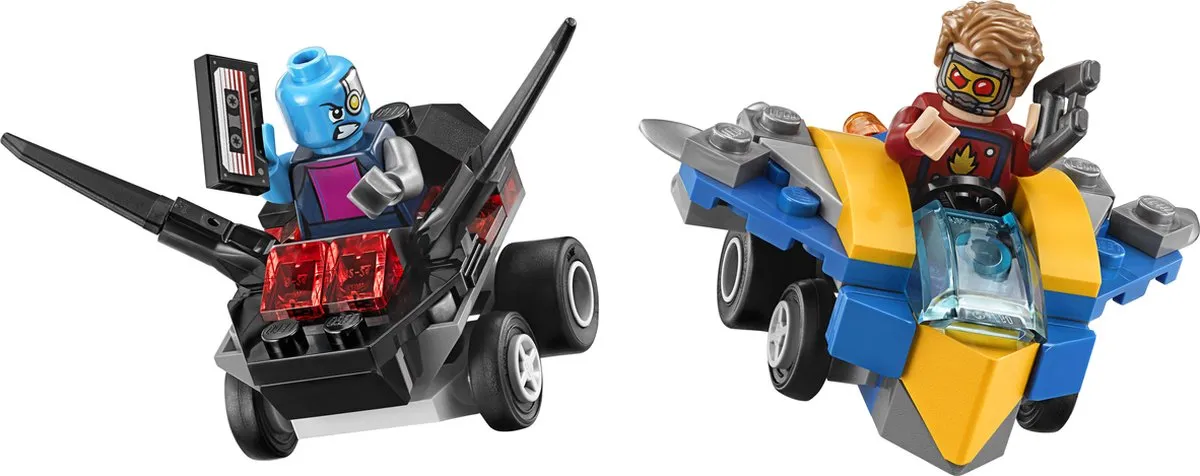 LEGO Super Heroes Mighty Micros Star-Lord vs. Nebula 76090 - 86 Stenen