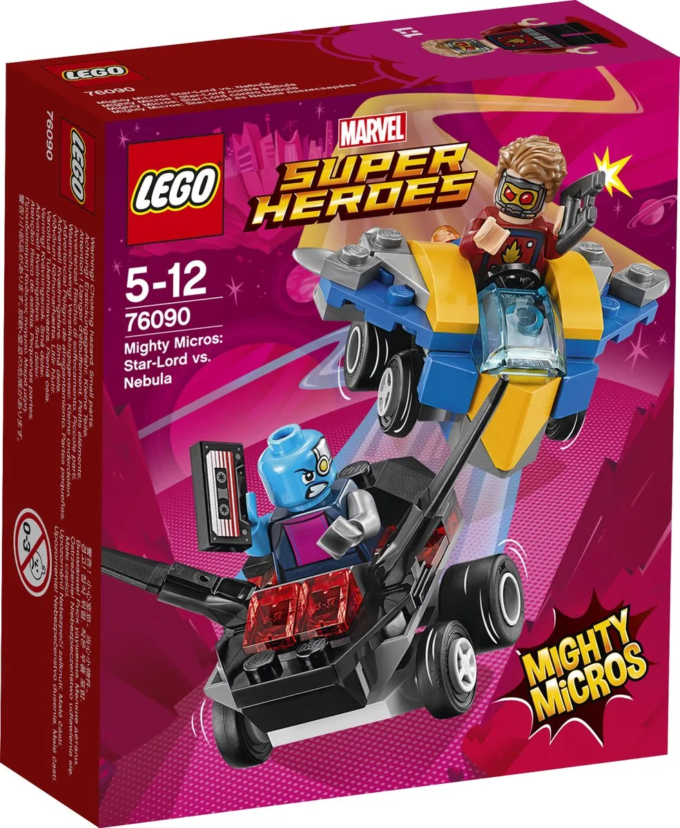 LEGO Super Heroes Mighty Micros Star-Lord vs. Nebula 76090