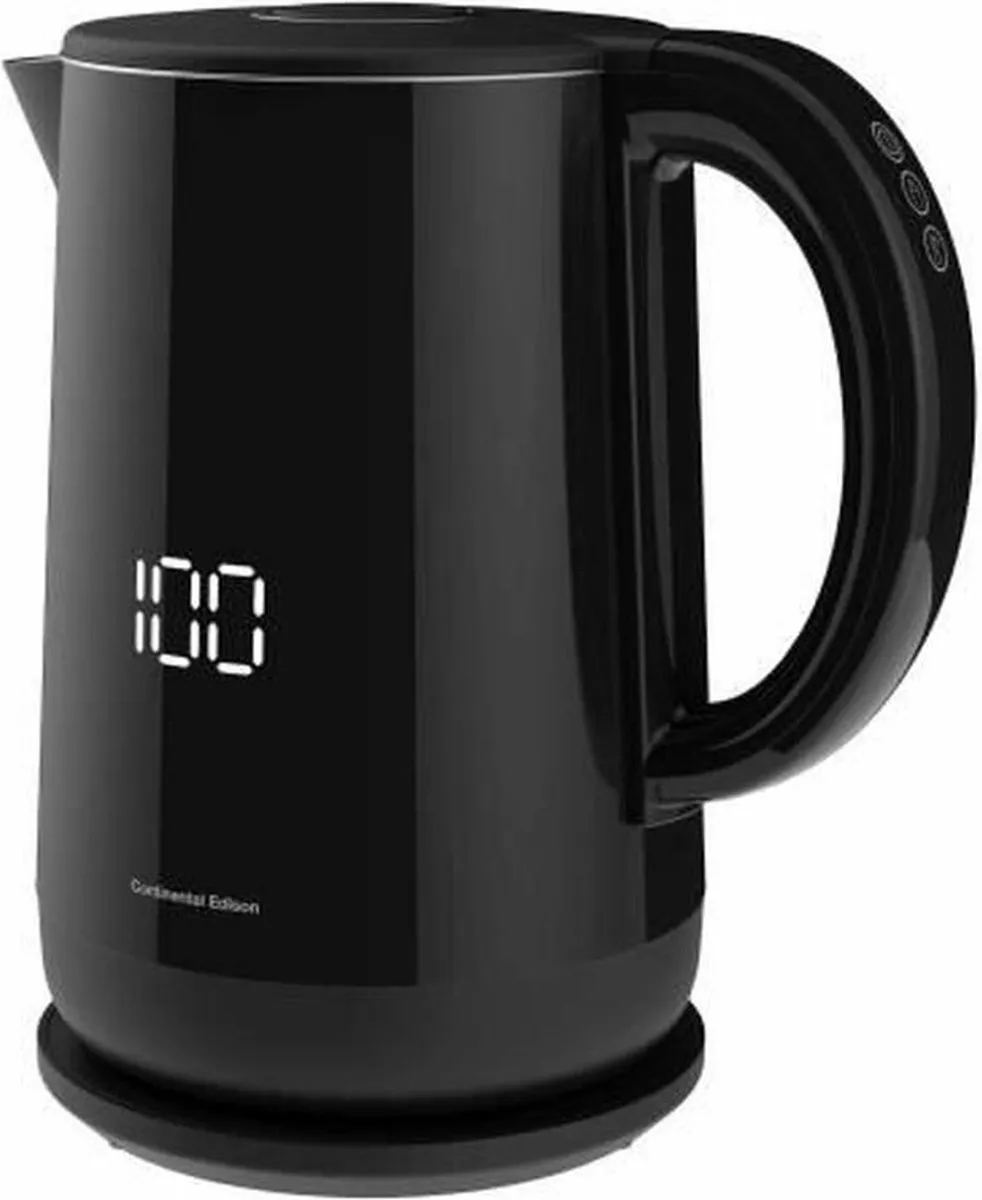 Waterkoker Continental Edison Zwart 2200 W 1,5 L