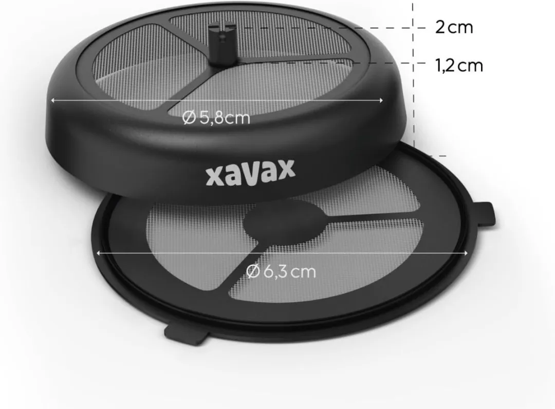 Xavax Hervulbare Senseo Pads 00111261 - 2 Stuks - Zwart