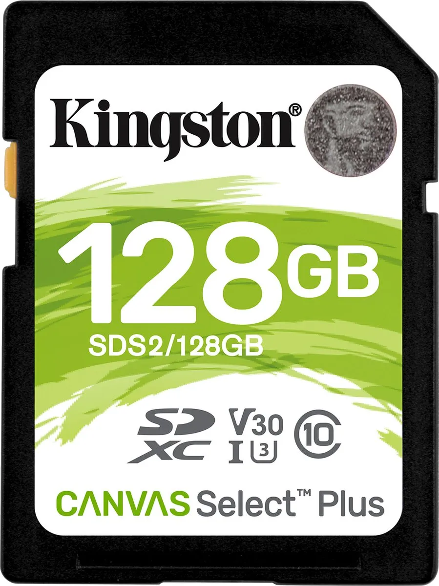 Kingston 128GB SDXC UHS-I U3 V30