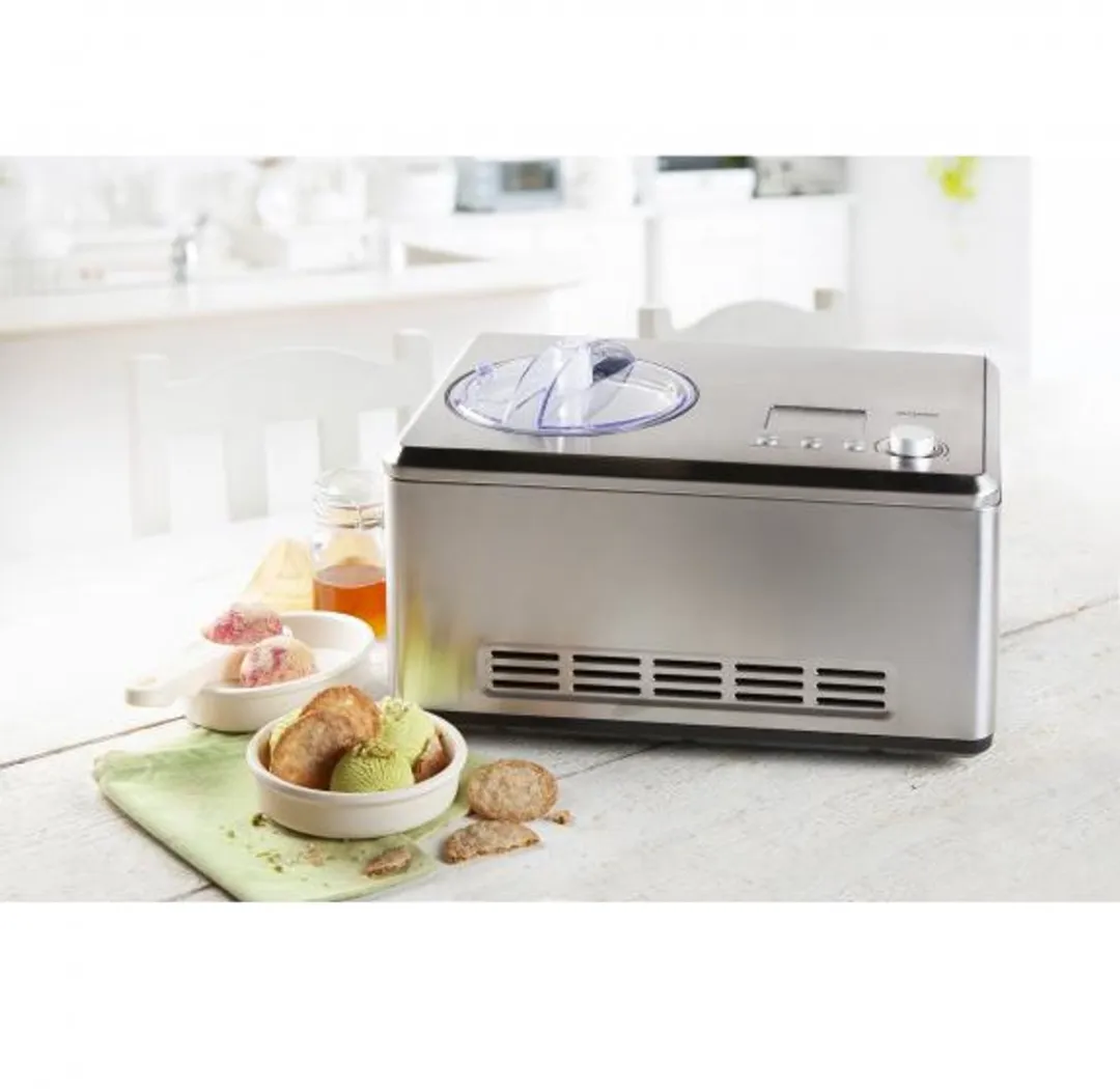 Domo DO9201I IJsmachine met compressor - 2L - RVS