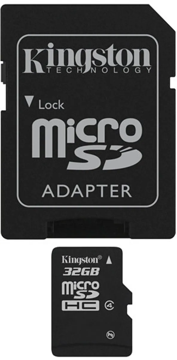 Kingston 32GB MicroSDHC Geheugenkaart - microsdhc007