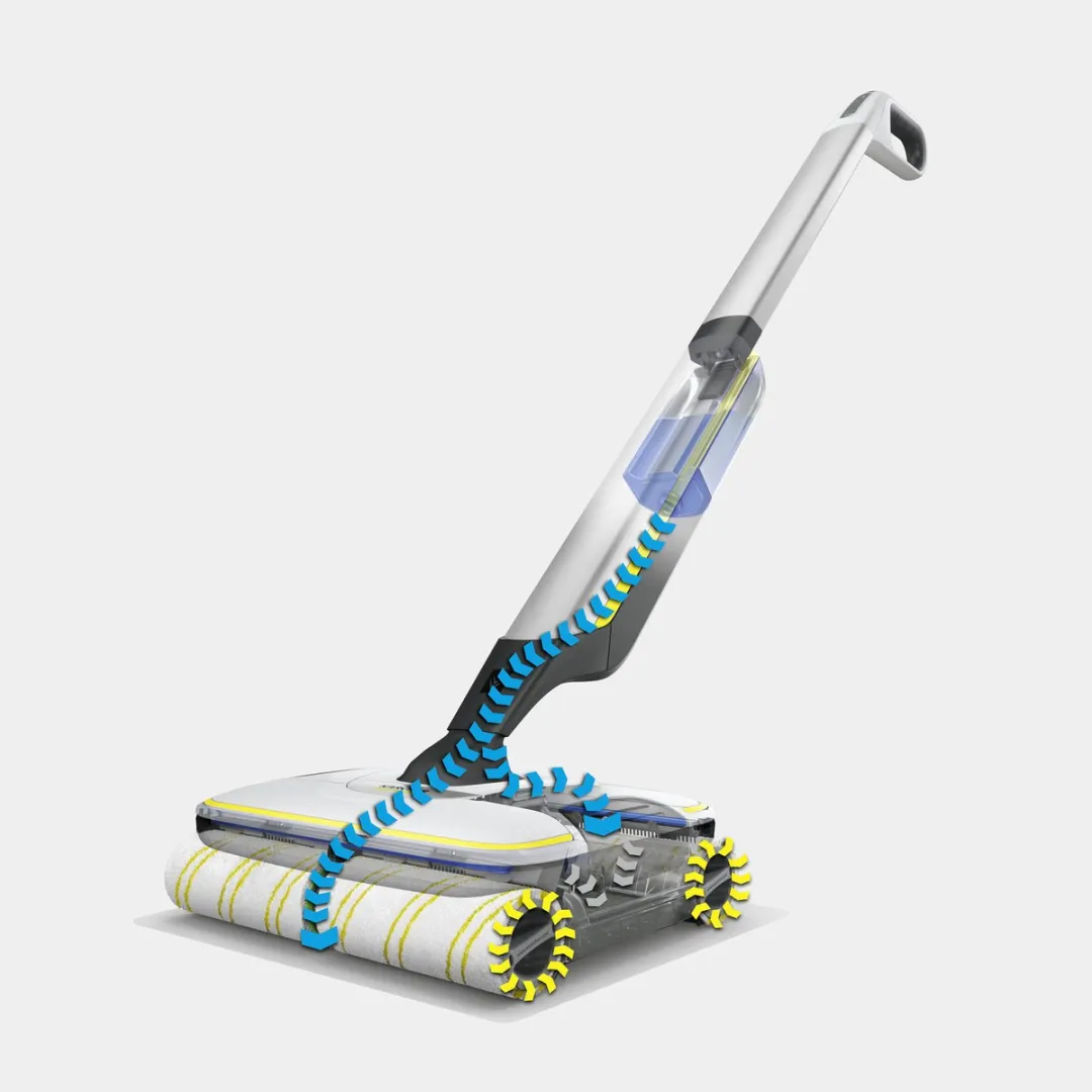 Kärcher FC 7 Cordless Plus Stone Stofzuiger - Wit
