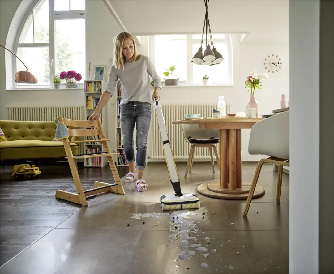 Kärcher FC 7 Cordless Plus Stone Stofzuiger - Wit