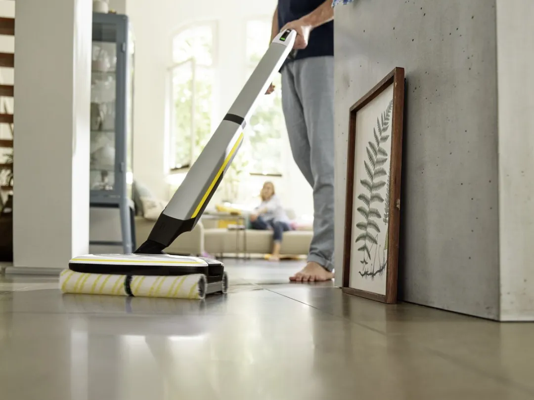 Kärcher FC 7 Cordless Plus Stone Stofzuiger - Wit - afbeelding 6 van 6