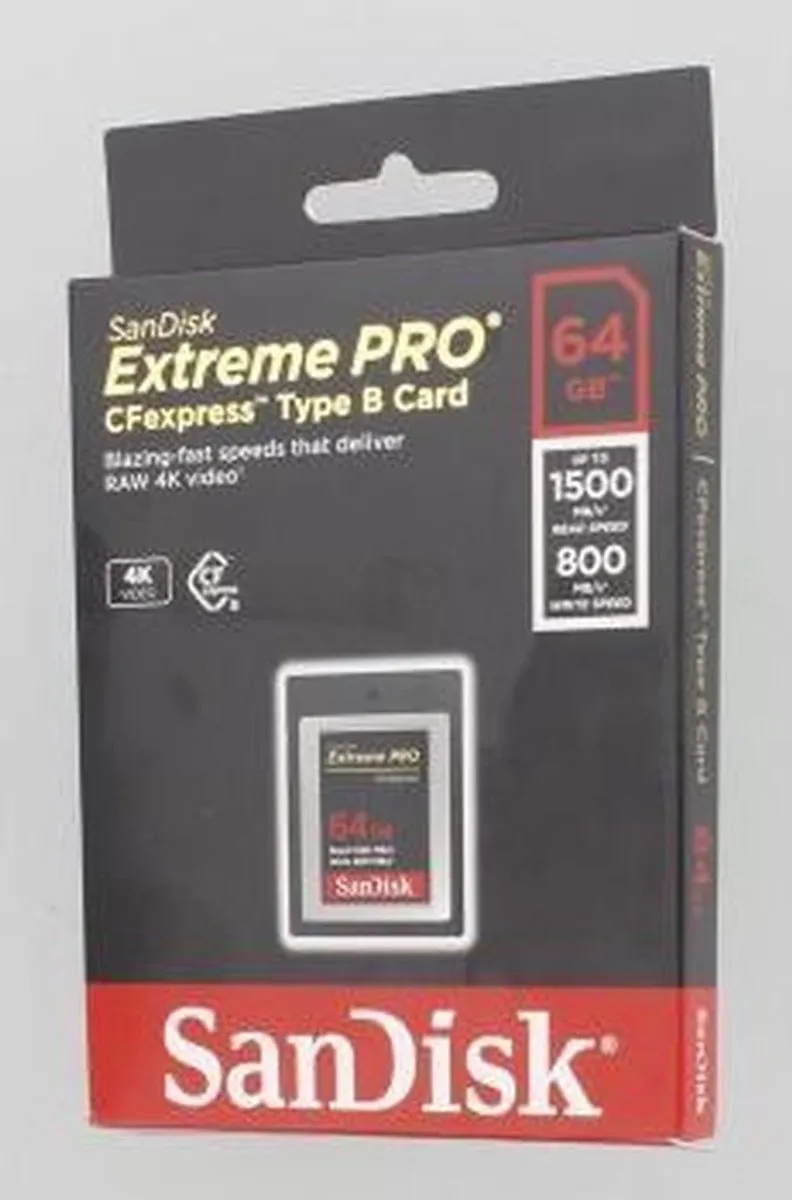 SanDisk Extreme Pro CF Express Type B 64GB - afbeelding 6 van 6
