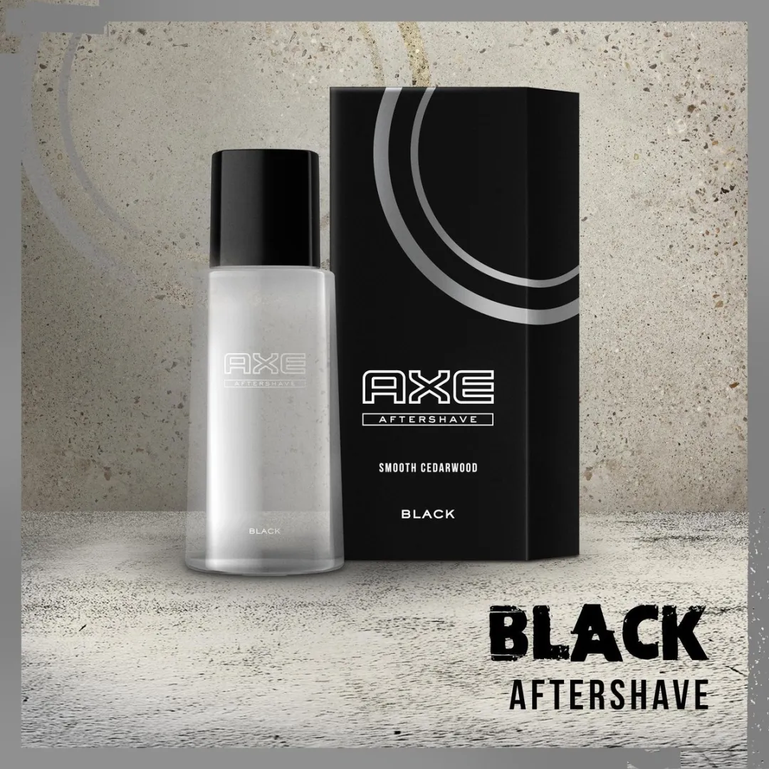 Axe Black Aftershave 100ml - 6 Stuks