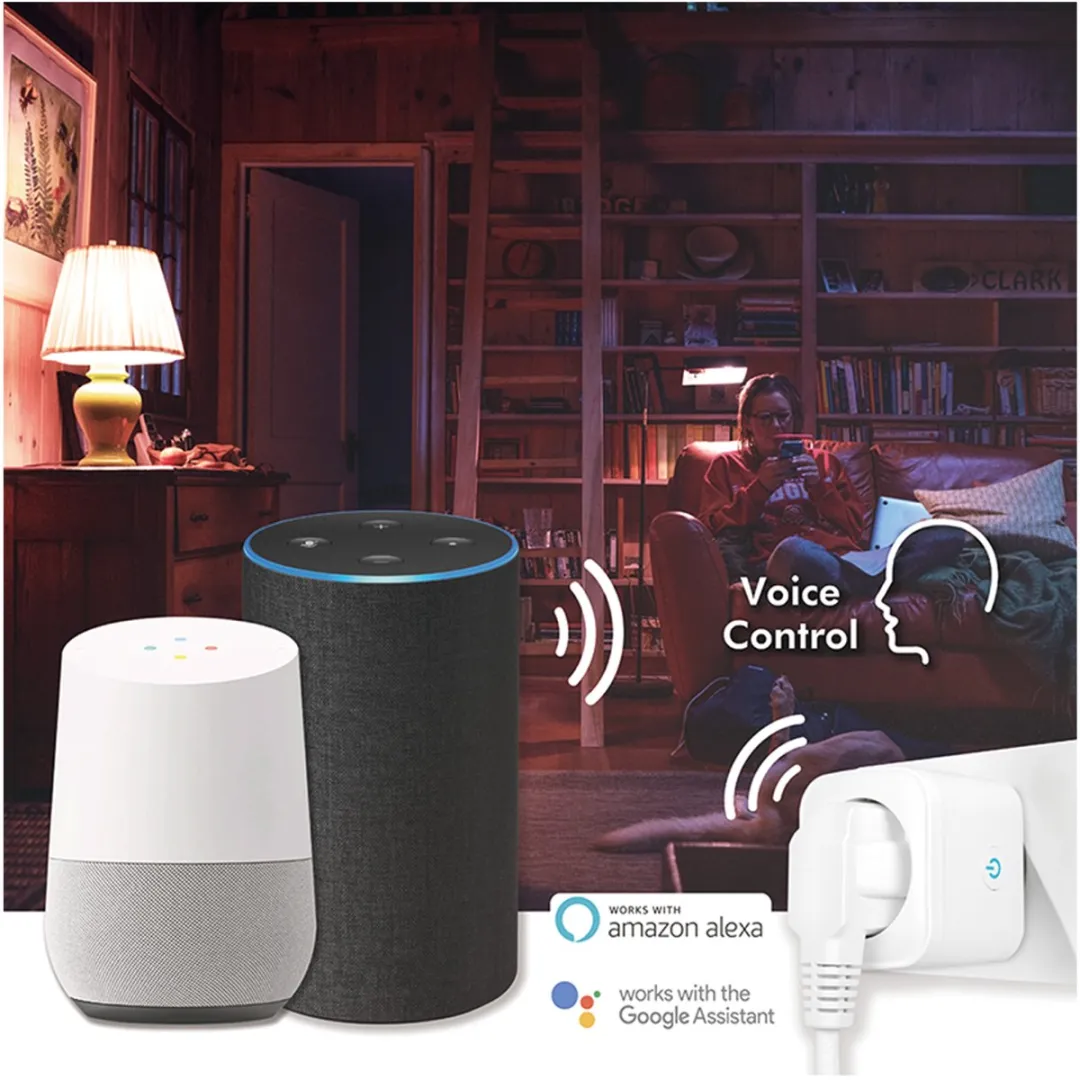 Logilink SH0101 Wi-Fi Smart Stopcontact - Wit