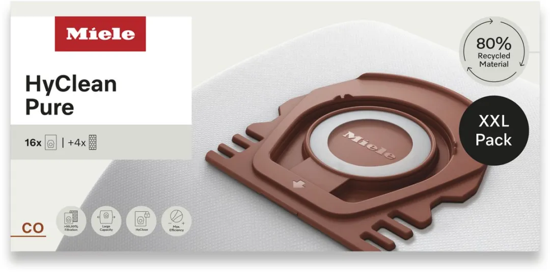 Miele CO HyClean Pure Stofzuigerzakken 16 Stuks - Guard M1
