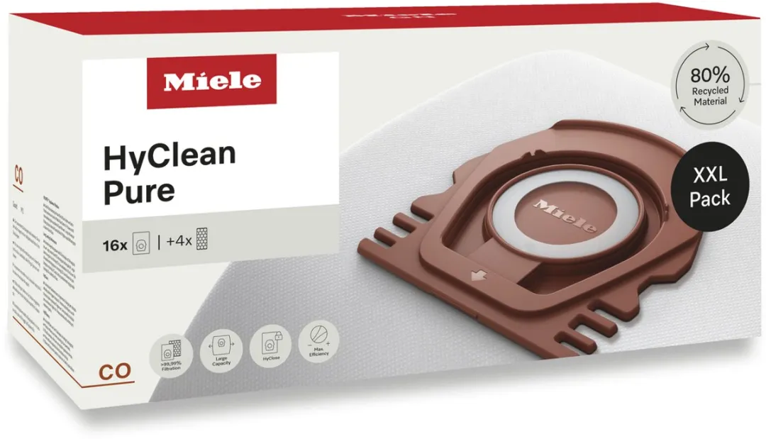 Miele CO HyClean Pure Stofzuigerzakken 16 Stuks - Guard M1 - afbeelding 6 van 6