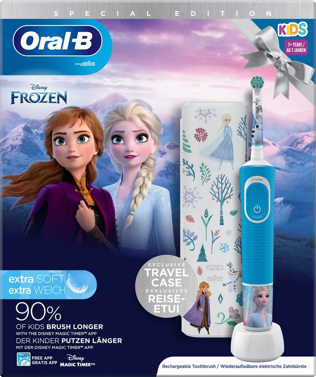 Oral-B Kids Frozen Elektrische Tandenborstel - 2 Snelheden