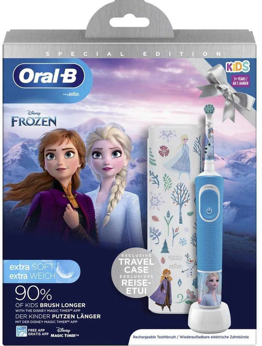 Oral-B Kids Frozen Elektrische Tandenborstel - 2 Snelheden