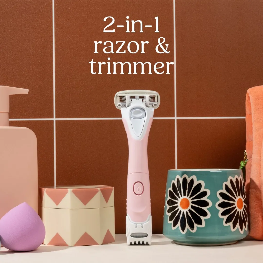 Wilkinson Sword Intuition Complete Bikini Trimmer 5 Mesjes - Roze