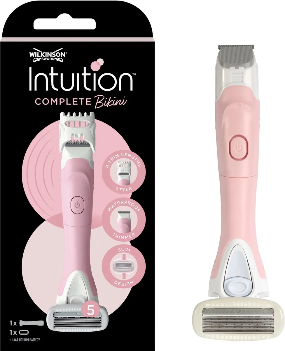 Wilkinson Sword Intuition Complete Bikini Trimmer 5 Mesjes