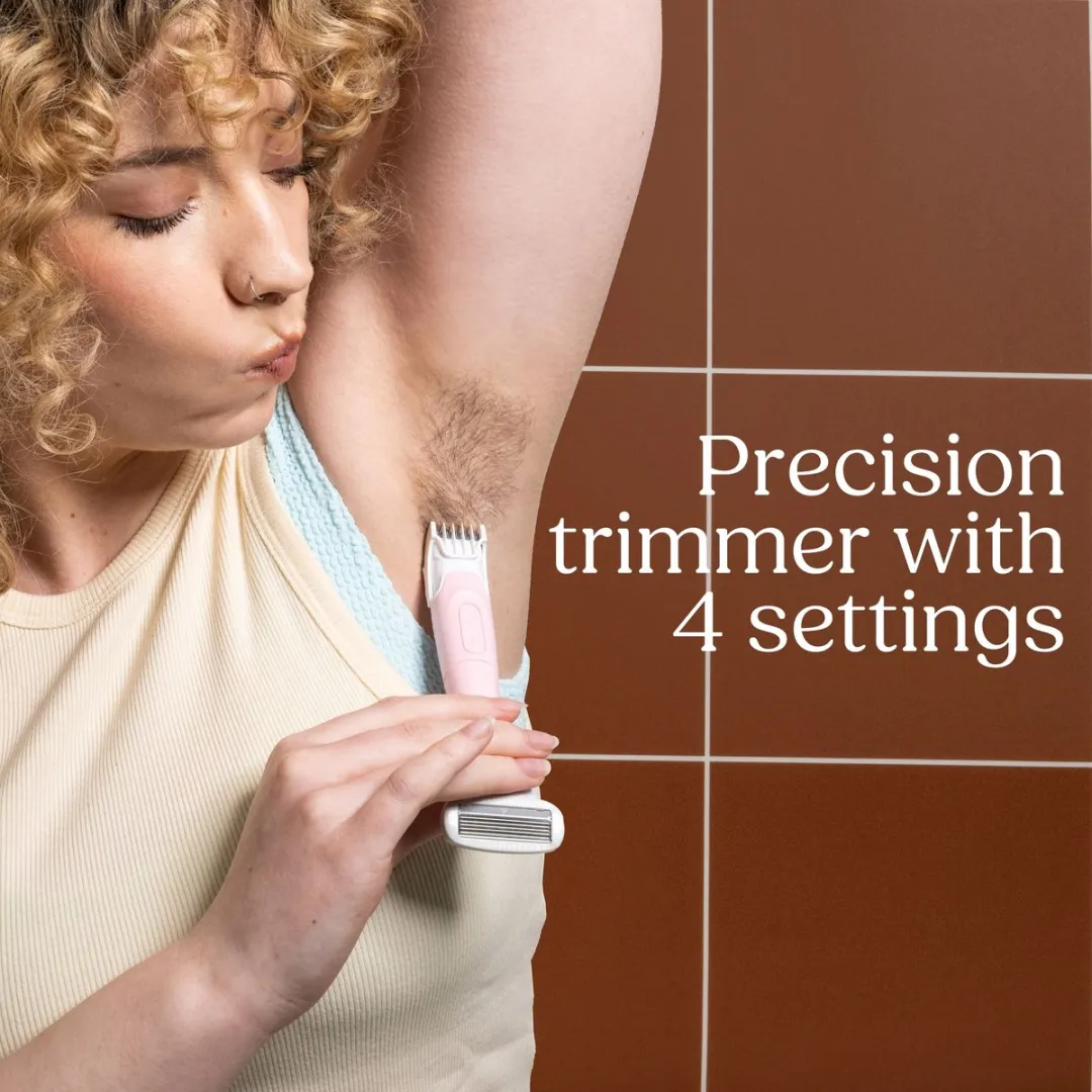 Wilkinson Sword Intuition Complete Bikini Trimmer 5 Mesjes - Roze