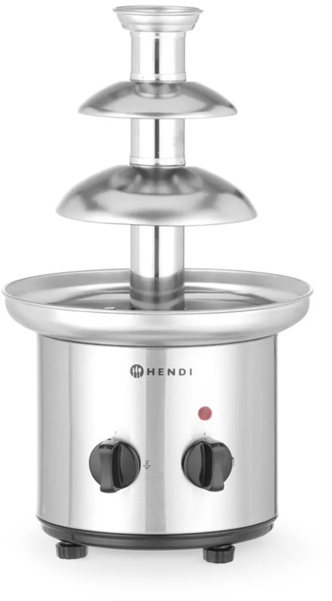 HENDI Chocoladefontein 274101 - 3 Lagen - 275W - Zilver - afbeelding 6 van 6