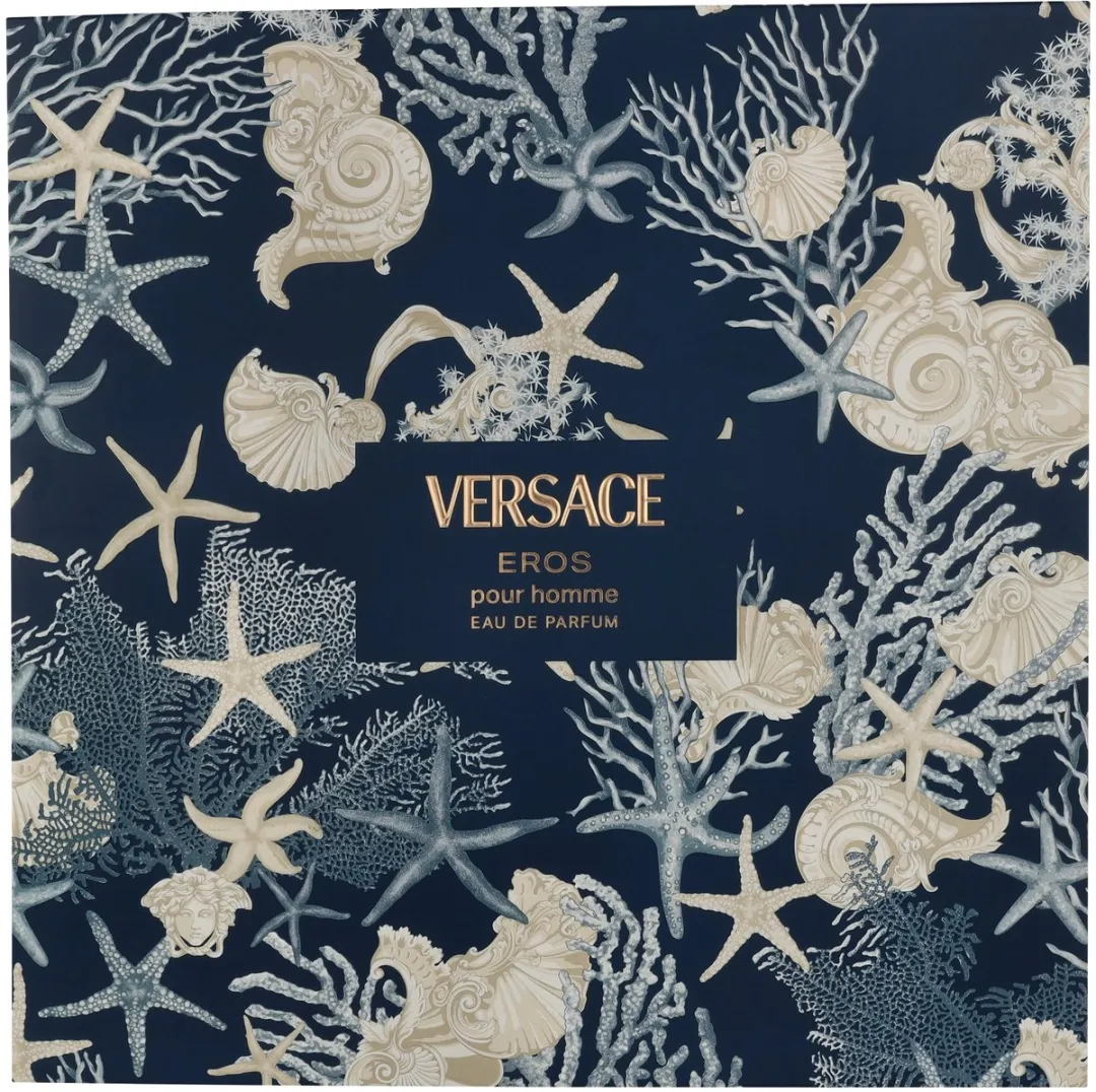 Versace Eros Eau de Parfum Set - 255ml (100ml+5ml+150ml)