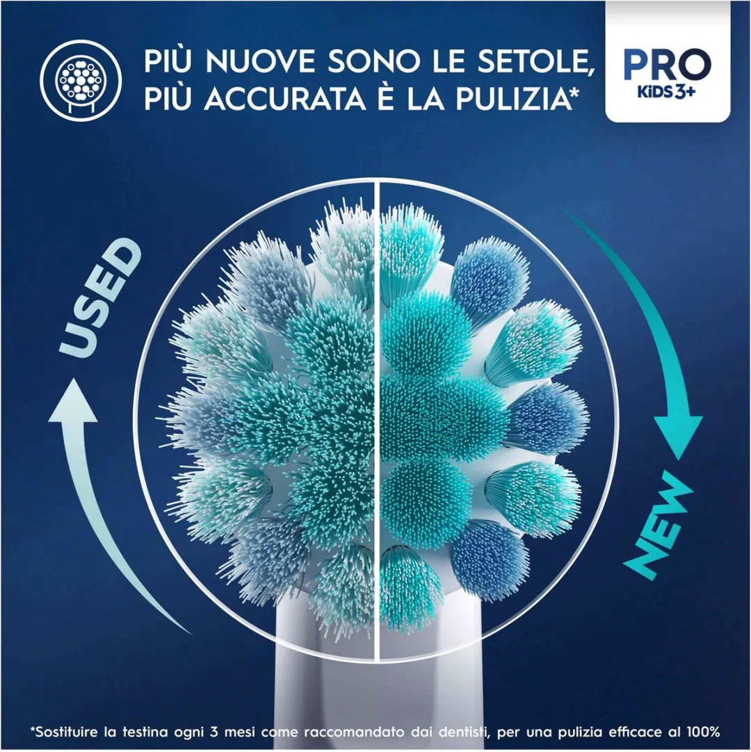 Oral-B Pro Kids Opzetborstels - 3 Stuks Meerkleurig