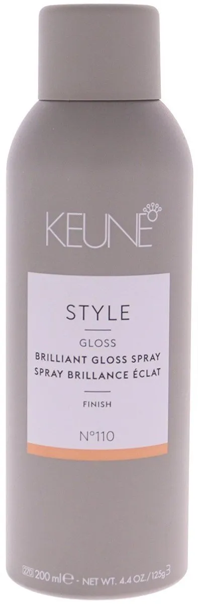 Keune Style Brilliant Gloss Spray 200ml 110