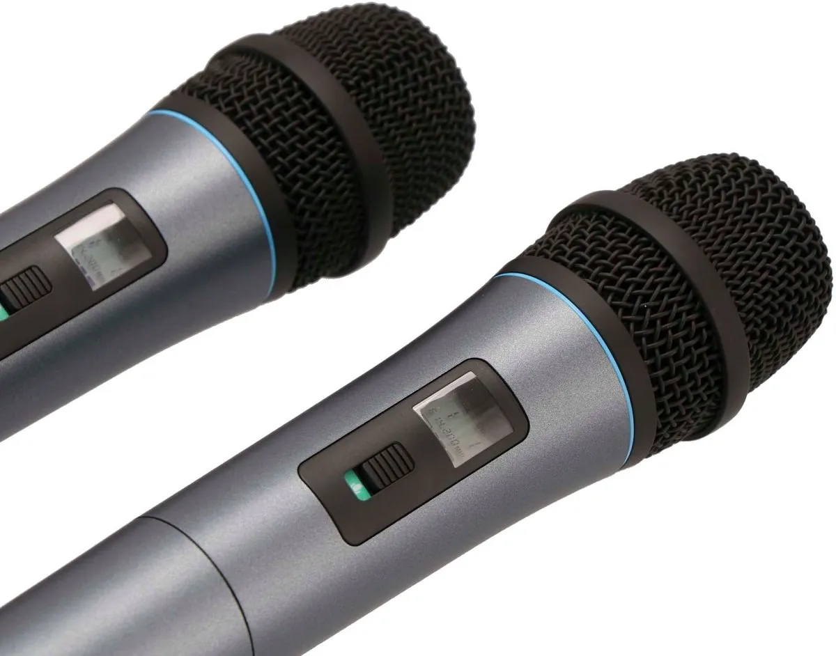 Sennheiser XSW1-825 Dual Draadloze Microfoonset - 2x AA - Zwart/Grijs